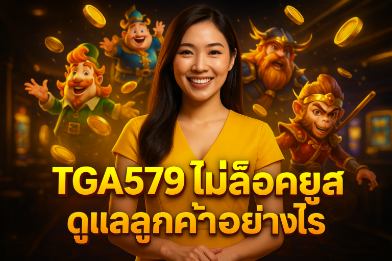 TGA579 ไม่ล็อคยูส ดูแลลูกค้าอย่างไร