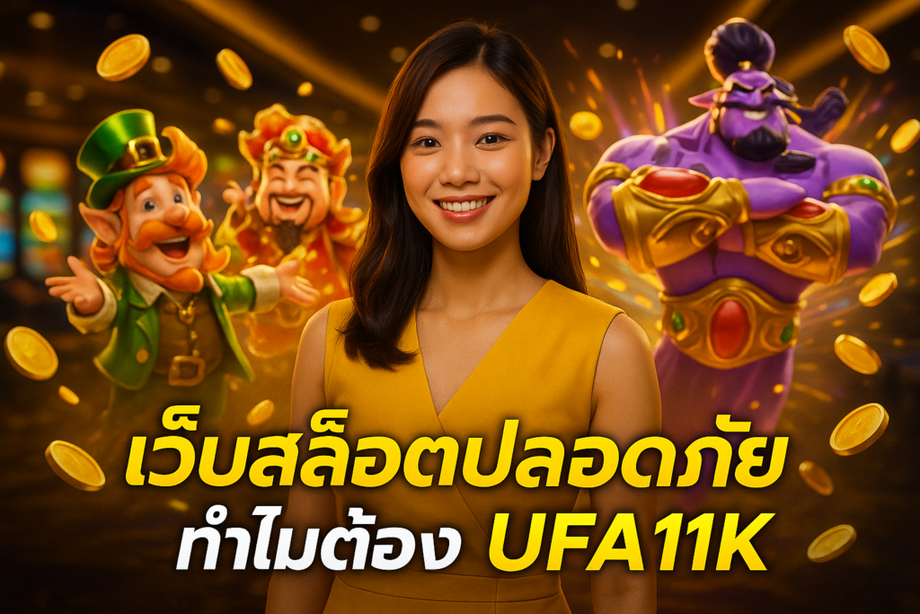 เว็บสล็อตปลอดภัย ทำไมต้อง UFA11K